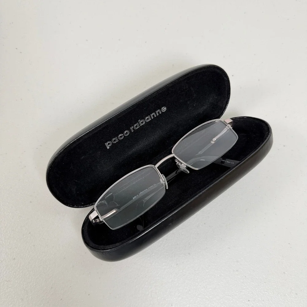Paco‎ Rabanne XS 855 Rectangular Half Rim Eye glasses Frame